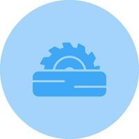 Circular saw Vector Icon