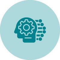 Machine Learning Vector Icon