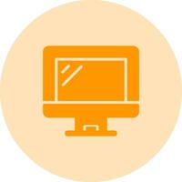 Computer Monitor Vector Icon