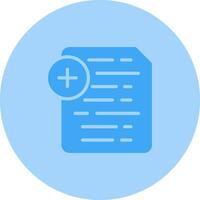 Document Insert Icon Vector Icon