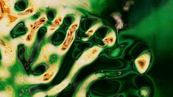 Abstract flowing liquid, 3d rendering. video