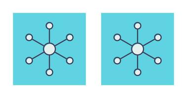 Molecular Structure Vector Icon