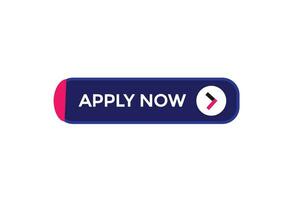 new apply now, modern, website, click button, level, sign, speech, bubble  banner, vector