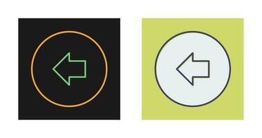 Back Vector Icon