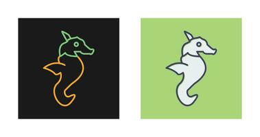 Seahorse Vector Icon