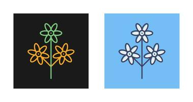 Flower Branch Vector Icon