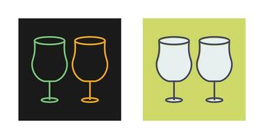 Party Glasses Vector Icon