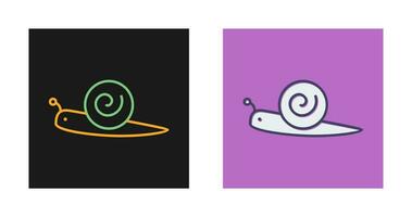 icono de vector de caracol