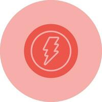 Lightning bolt Vector Icon