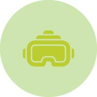 Virtual Reality Headset Vector Icon