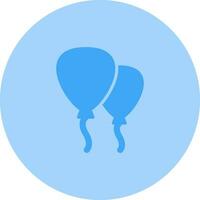 Red balloons Vector Icon