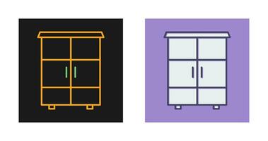 Shelves Cabinet Vector Icon