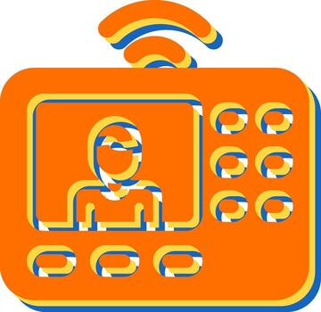 Intercom System Vector Icon