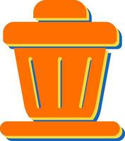 Trash bin Vector Icon