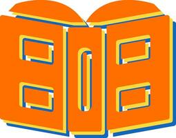 Open book Vector Icon