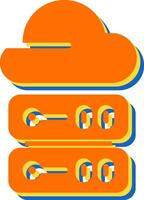 Cloud Computing Vector Icon