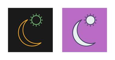 Sun and Planets Vector Icon