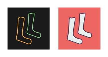 Pair of Socks Vector Icon