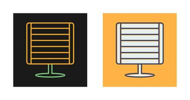 Infrared Heater Vector Icon