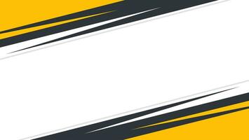 professional yellow and black corporate background with copy space vector