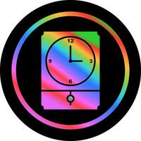 icono de vector de reloj grande