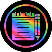 Notepad Vector Icon