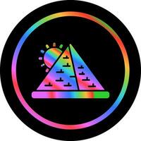 Pyramid Vector Icon