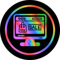 Online Sale Vector Icon