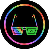 icono de vector de gafas