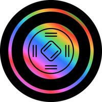 Lucky Coin Vector Icon