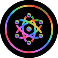 Atom Structure Vector Icon