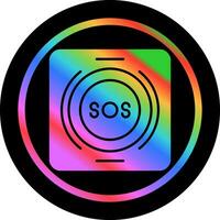 Emergency Button Vector Icon