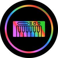 icono de vector de piano