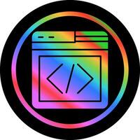 Web Programing Vector Icon