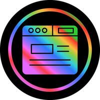 Webpage Vector Icon