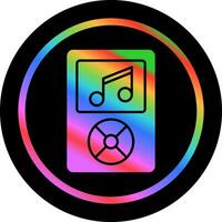 icono de vector de reproductor de música