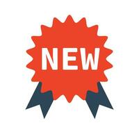 NEW badge icon. New product and new launche. Vector. vector