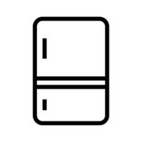 Refrigerator and freezer icon. Refrigeration. Vector. vector