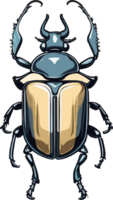 Beetle Discovery Captivating Insect Scenes AI generative png