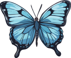 insecto sinfonía evocador mariposa Arte ai generativo png