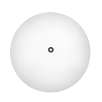 White Billiard number 0 png