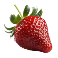 fraise fruit isolé sur transparent Contexte ,frais des fraises Couper en dehors ,génératif ai png