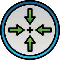 Shrink Vector Icon Design