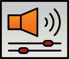 Sound Controller Vector Icon Design