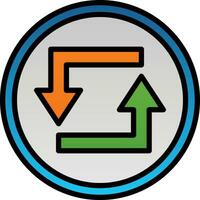 Swap Vector Icon Design