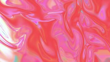 Flowing cloth, multicolored wave silk, 3d rendering. video