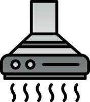 Extractor Hood Vector Icon Design