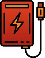 Power Bank Vector Icon Design