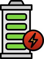 Battery Vector Icon Design