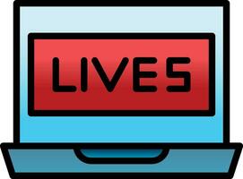 Lives Vector Icon Design